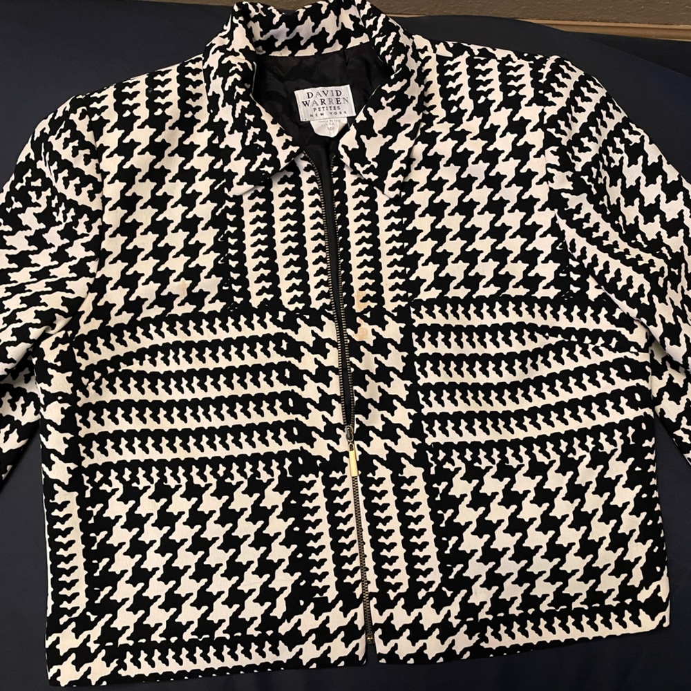 Nice jacket, size 10p. David Warner